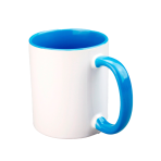 Taza Con Fondo Celeste 325 ML