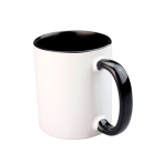 Taza Con Fondo Negro 325 ML