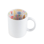 Taza Con Sticker Interior Navideño 325ML