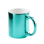 Taza plateada celeste 325 ML