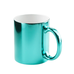 Taza plateada celeste 325 ML