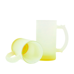 Taza Fondo Color Amarillo 473ML