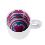 Taza Con Sticker Interior Corazón 325ML - Imagen 3