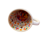 Taza Con Sticker Interior Navideño 325ML - Imagen 4