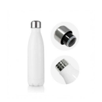 Botella Térmica Acero inoxidable Blanca 350ML